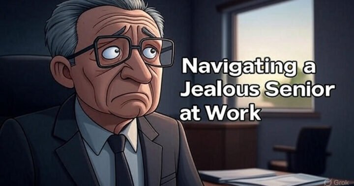 When Success Breeds Insecurity: Navigating a Jealous Senior at Work
